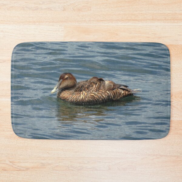 Item preview, Common Eider Duck Swimming in Ocean designed and sold by HematiteDesign.