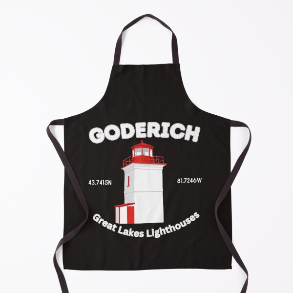 Item preview, Goderich Lighthouse Nautical Art Colour block Design designed and sold by greatlakesimage.