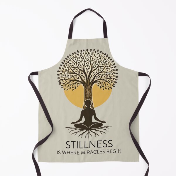 Item preview, Stillness Is Where Miracles Begin T-Shirt | Tree of Life Yoga Shirt | Meditation Tee | Spiritual Shirt  designed and sold by Sanniasi.
