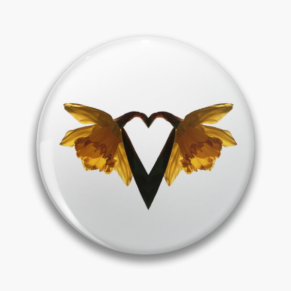 Item preview, Heart-shaped daffodils, photo illustration designed and sold by lyloubeaupere.