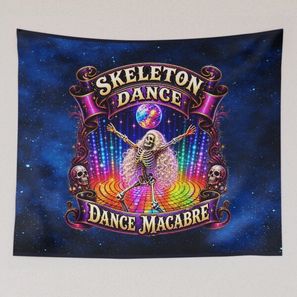 Item preview, Skeleton Dance Macabre — Disco of the Dead designed and sold by MysticOzzy.