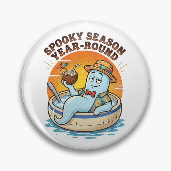 Item preview, Spooky Season Year Round Cereal Ghost T-Shirt designed and sold by CerealBoxInk.