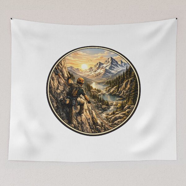Item preview, Rock Climbing Mountain Expedition designed and sold by DariaOltes.