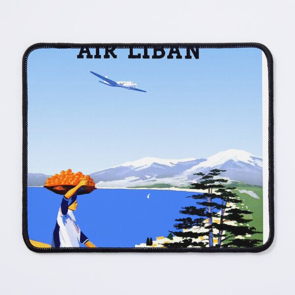 Item preview, Air Liban Vintage Poster designed and sold by Venceremos1959.