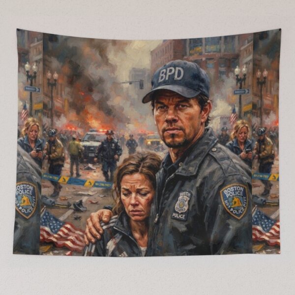 Item preview, Patriots Day Fine Art Tribute designed and sold by Art's Diner.