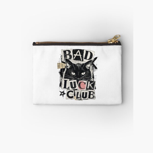 Item preview, Bad Luck Club Black Cat Punk Grunge Aesthetic designed and sold by AntiqueImages.