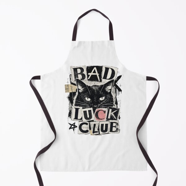 Item preview, Bad Luck Club Black Cat Punk Grunge Aesthetic designed and sold by AntiqueImages.
