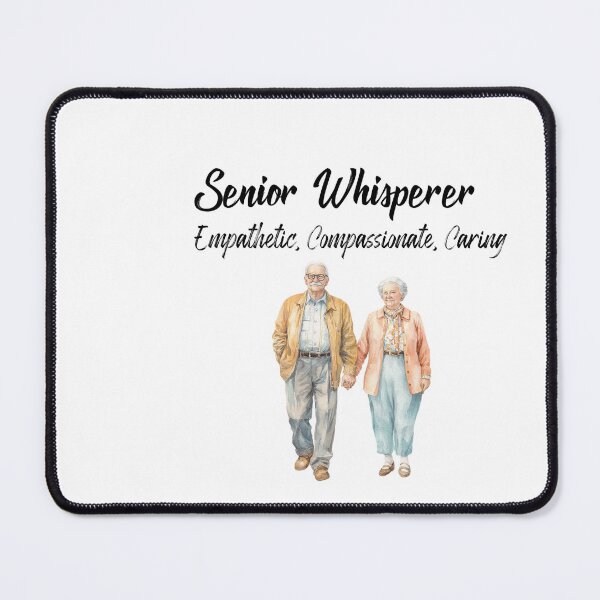 Item preview, Senior Whisperer designed and sold by wordsonly.
