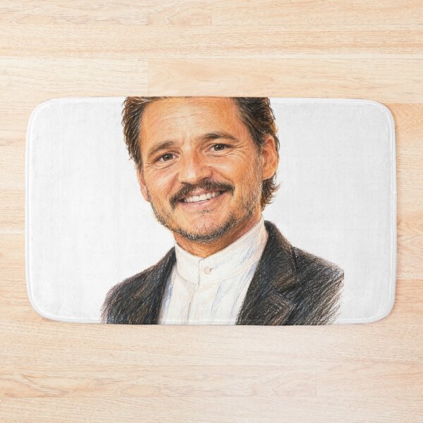 Item preview, Pedro Pascal drawing designed and sold by FeelTheDrawing.