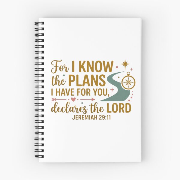 Item preview, For I know the plans I have for you, declares the LORD - Jeremiah 29:11 Compass Faith Graphic designed and sold by Faithloveshop.