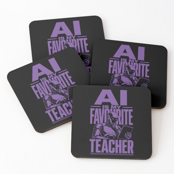 Item preview, AI Is My Favourite Teacher - Funny AI Takeover Future School Robot Teacher  designed and sold by TEEJAMBOREE.