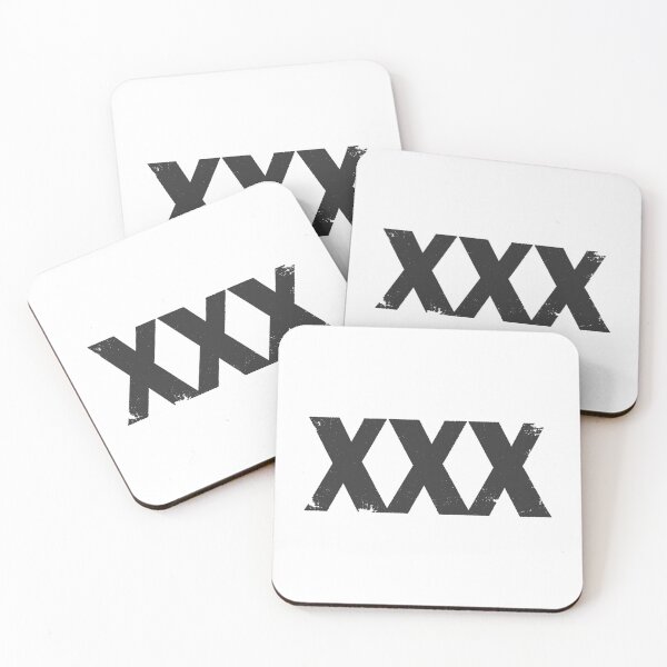 Item preview, XXX in Black Grungy Letters designed and sold by StudioDestruct.
