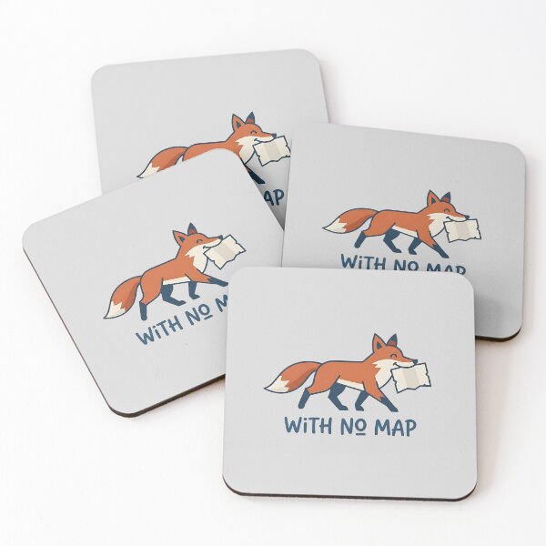 Item preview, With No Map Fox Adventure designed and sold by Zazz Lee.