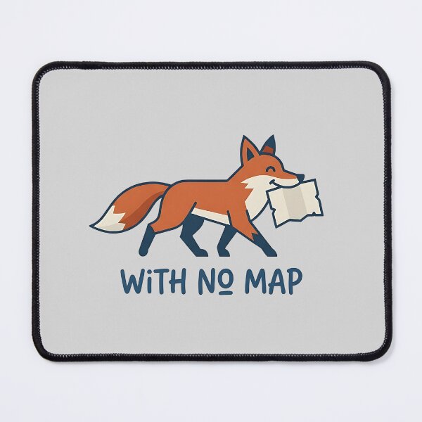 Item preview, With No Map Fox Adventure designed and sold by Zazz Lee.