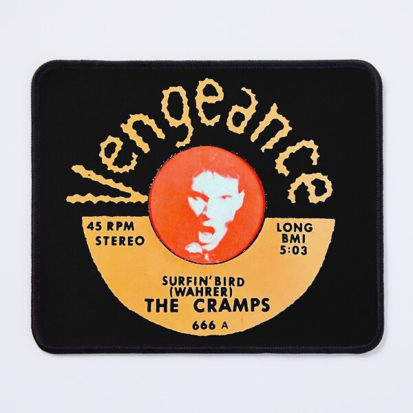 Item preview, The Cramps Surfin' Bird 45 Label with Lux Interior 1978 designed and sold by YuckyCat.