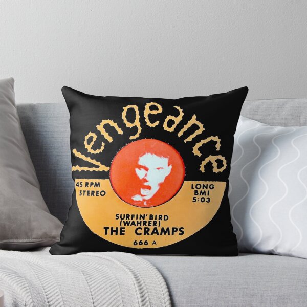 Item preview, The Cramps Surfin' Bird 45 Label with Lux Interior 1978  designed and sold by YuckyCat.