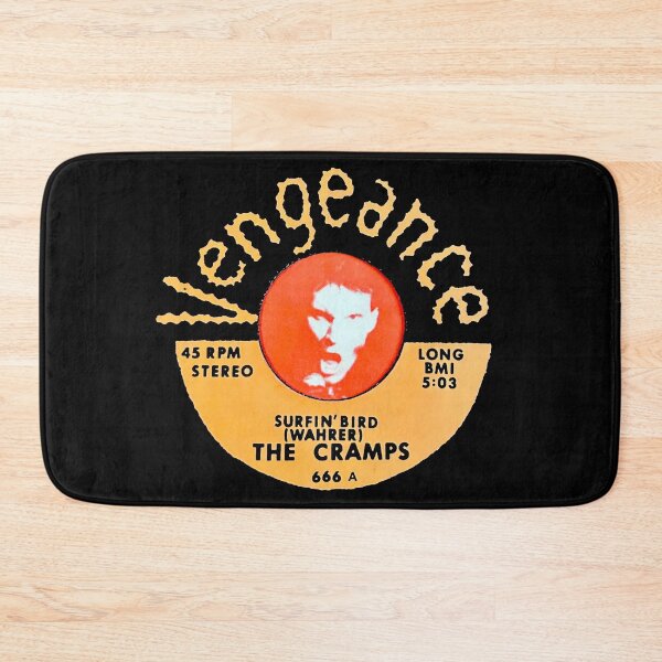 Item preview, The Cramps Surfin' Bird 45 Label with Lux Interior 1978  designed and sold by YuckyCat.