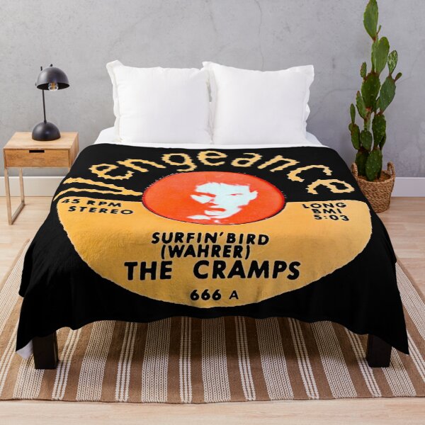 Item preview, The Cramps Surfin' Bird 45 Label with Lux Interior 1978 designed and sold by YuckyCat.