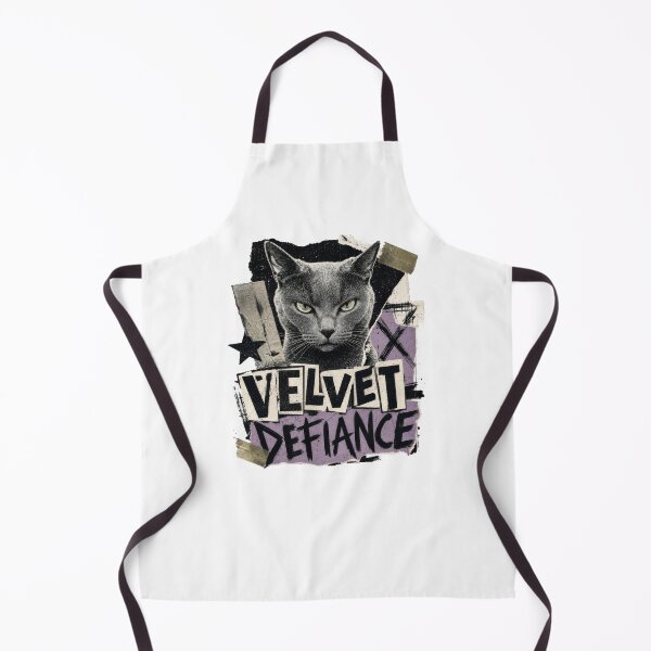 Item preview, Velvet Defiance Russian Blue Attitude designed and sold by AntiqueImages.