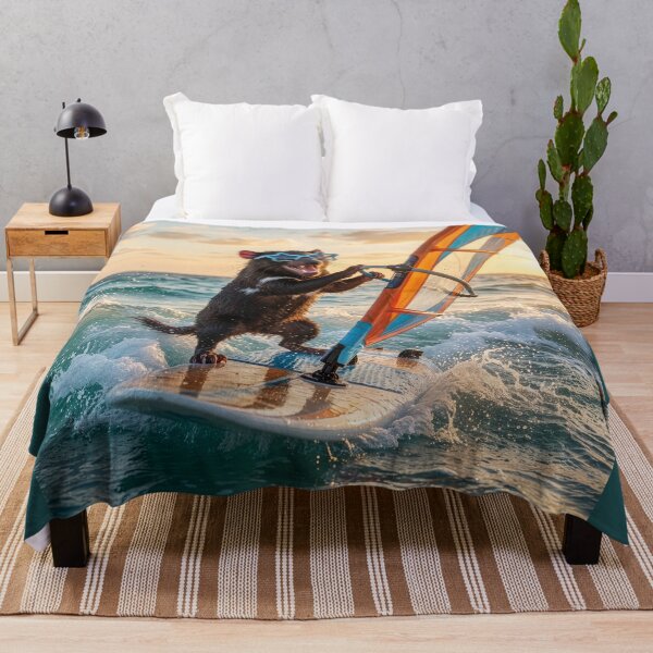 Item preview, Tasmanian Devil Windsurfs the High Seas designed and sold by Tridentulus.