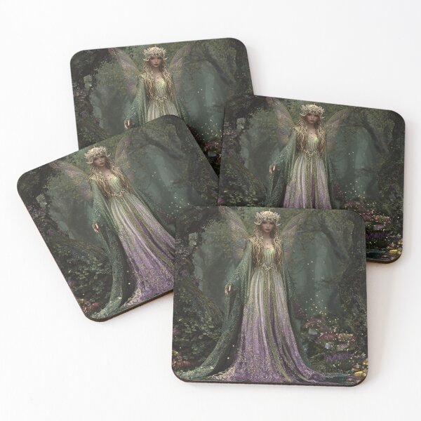 Item preview, Enchanted Fairy Queen Forest Guardian designed and sold by Storybook Botanica.