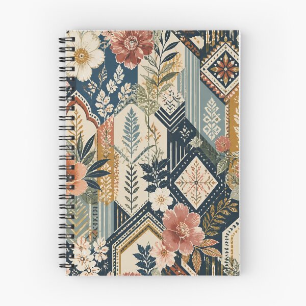 Item preview, Vintage Floral Geometric Pattern | Boho Botanical Decorative Design designed and sold by My Gluten Free Life UK.