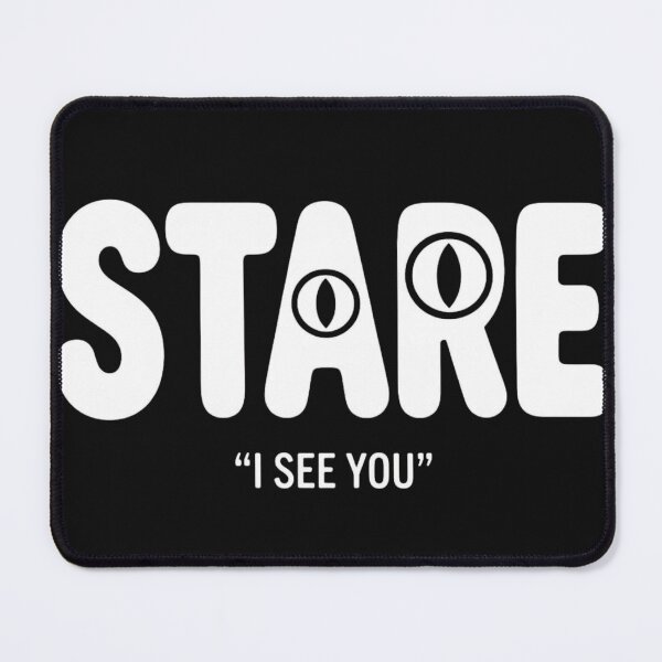Item preview, Cat Eyes Stare Funny Cat Design designed and sold by GiggleInkTees.