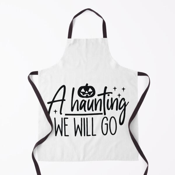 Item preview, A Haunting We Will Go - Retro Autumn Halloween Vibes Quotes Spooky USA Season Apparel Art designed and sold by FuzionRaptor.