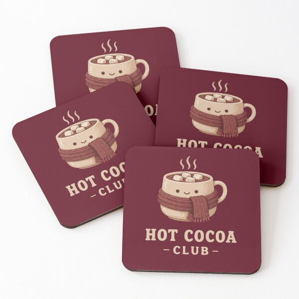 Item preview, Hot Cocoa Club | Cozy Cute Winter Cocoa Lover Sweatshirt Design designed and sold by happyrays.