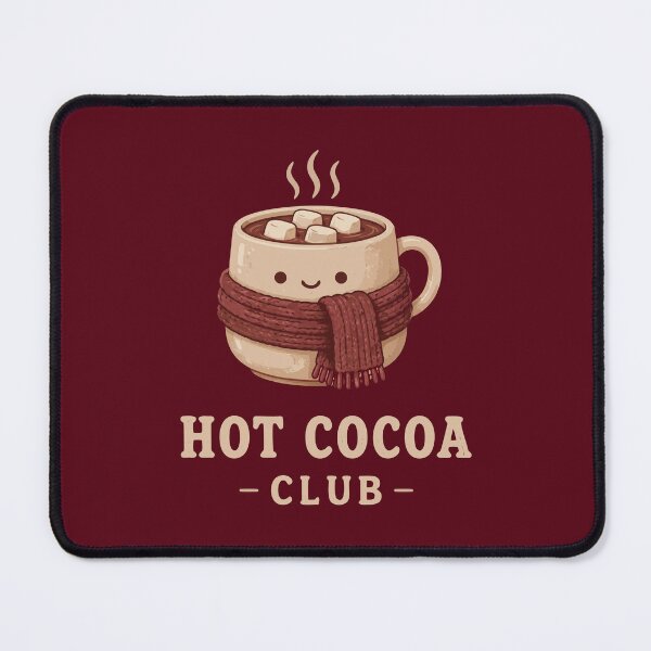 Item preview, Hot Cocoa Club | Cozy Cute Winter Cocoa Lover Sweatshirt Design designed and sold by happyrays.