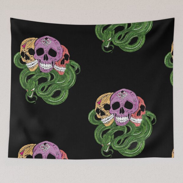 Item preview, Cute Mythical Creatures Whimsical Fantasy Pattern Sticker designed and sold by rosamgl.