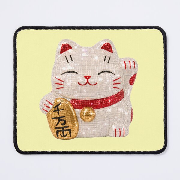 Item preview, Disco Lucky Cat designed and sold by Ellie Dyer.