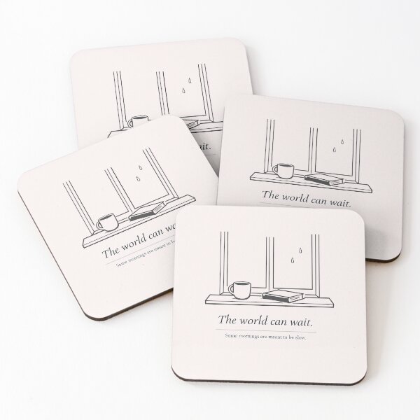 Item preview, The World Can Wait | Quiet Morning designed and sold by JKDJ.