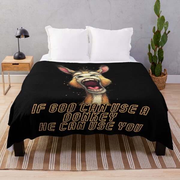 Item preview, If God Can Use A Donkey He Can Use You designed and sold by EnchantedOwl.