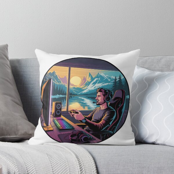Item preview, Mountain View Gaming Setup designed and sold by DariaOltes.
