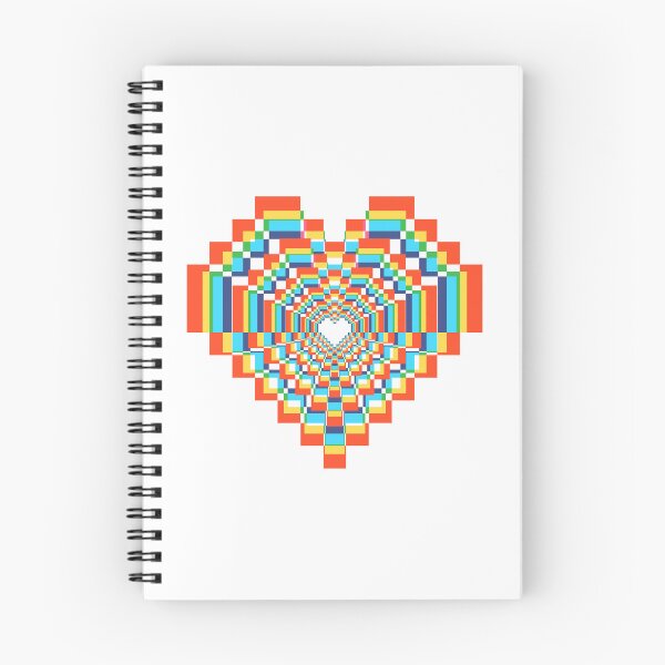Item preview, Pixel Heart - Soft CMYK 2 designed and sold by animinimal.