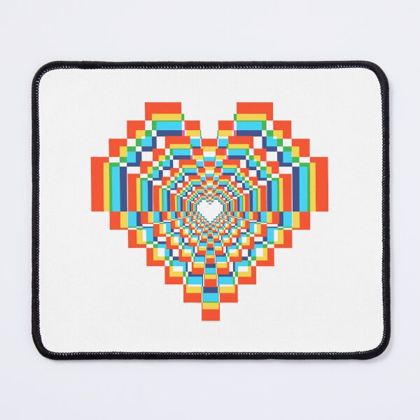 Item preview, Pixel Heart - Soft CMYK 2 designed and sold by animinimal.