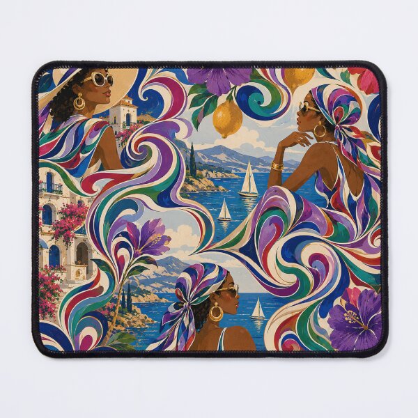 Item preview, Melanated Travels : Mediterranean Purple designed and sold by BlessedBlackBeautiful.