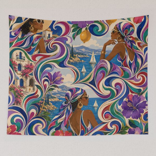 Item preview, Melanated Travels : Mediterranean Purple designed and sold by BlessedBlackBeautiful.