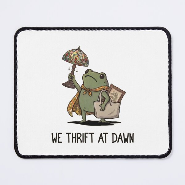 Item preview, We Thrift At Dawn - Funny Frog designed and sold by Gbriel3.