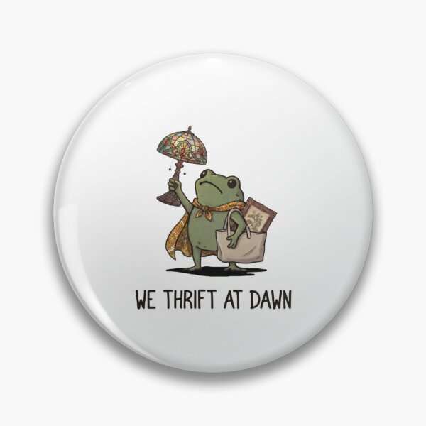 Item preview, We Thrift At Dawn - Funny Frog designed and sold by Gbriel3.