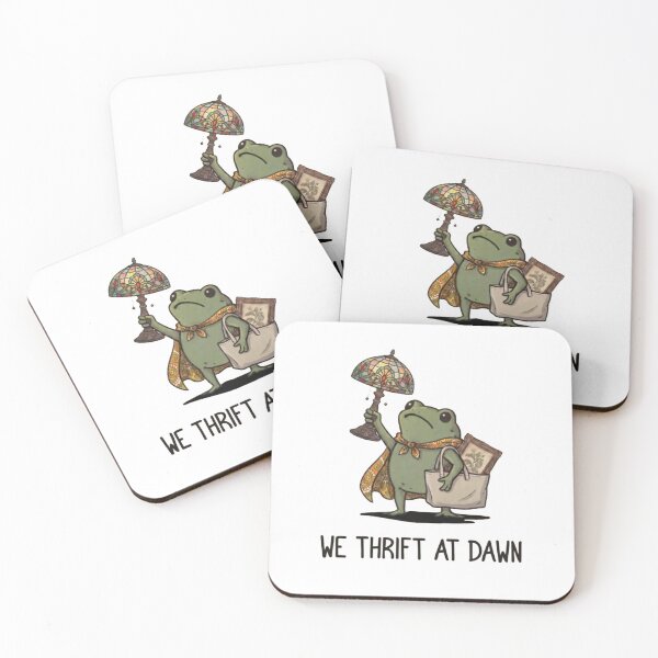 Item preview, We Thrift At Dawn - Funny Frog designed and sold by Gbriel3.