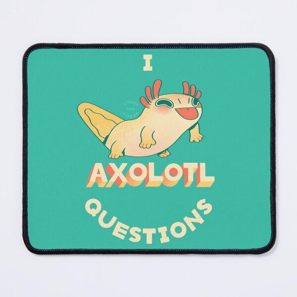 Item preview, Puns, I Axolotl Questions designed and sold by inkvisage.