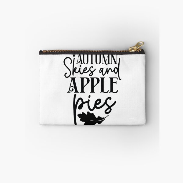 Item preview, Autumn Skies And Apple Pies - Autumn Halloween Vibes Quotes Retro Vintage Fall Season Gift designed and sold by FuzionRaptor.