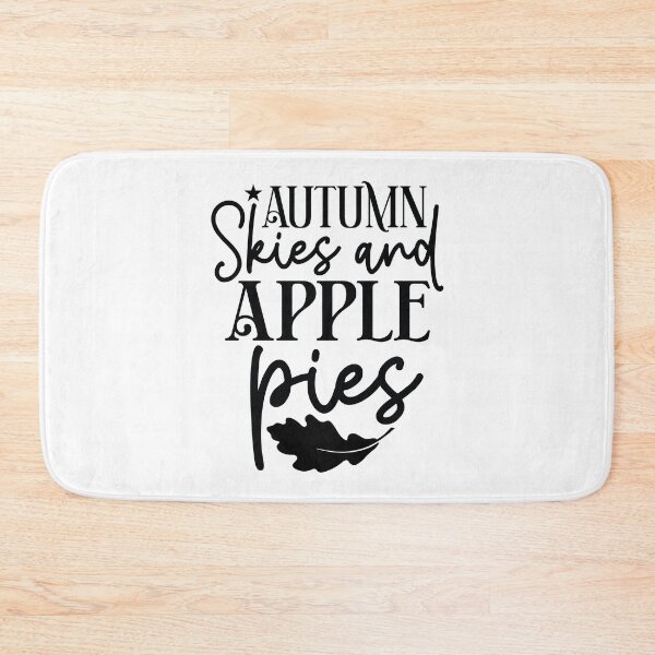 Item preview, Autumn Skies And Apple Pies - Autumn Halloween Vibes Quotes Retro Vintage Fall Season Gift designed and sold by FuzionRaptor.
