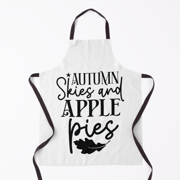 Item preview, Autumn Skies And Apple Pies - Autumn Halloween Vibes Quotes Retro Vintage Fall Season Gift designed and sold by FuzionRaptor.