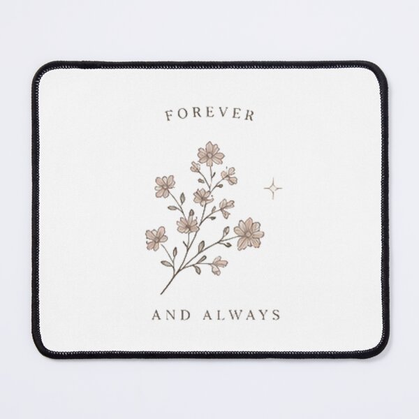 Item preview, Forever and Always Vintage Wildflower Botanical Aesthetic designed and sold by Rehnair.