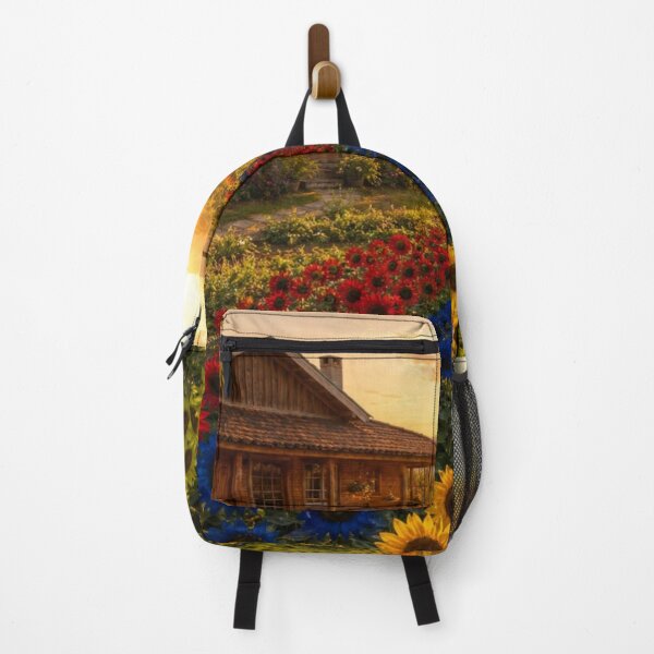 Item preview, Rainbow Sunflower Garden at Sunrise designed and sold by Macbstore .