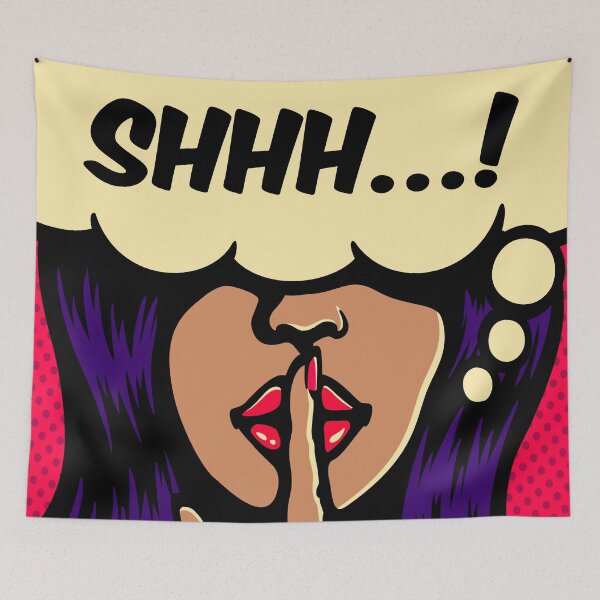 Item preview, Shhh...! designed and sold by Roadkill Creations.