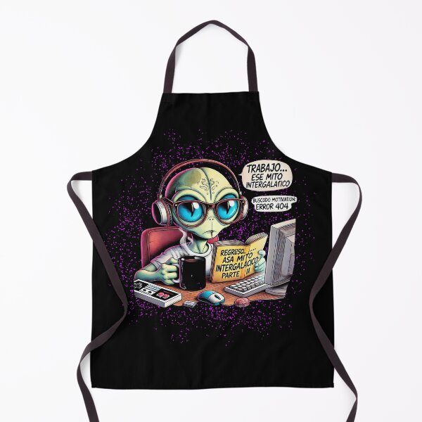 Item preview, Working is an Intergalactic Myth Funny Alien UFO Sticker designed and sold by rosamgl.